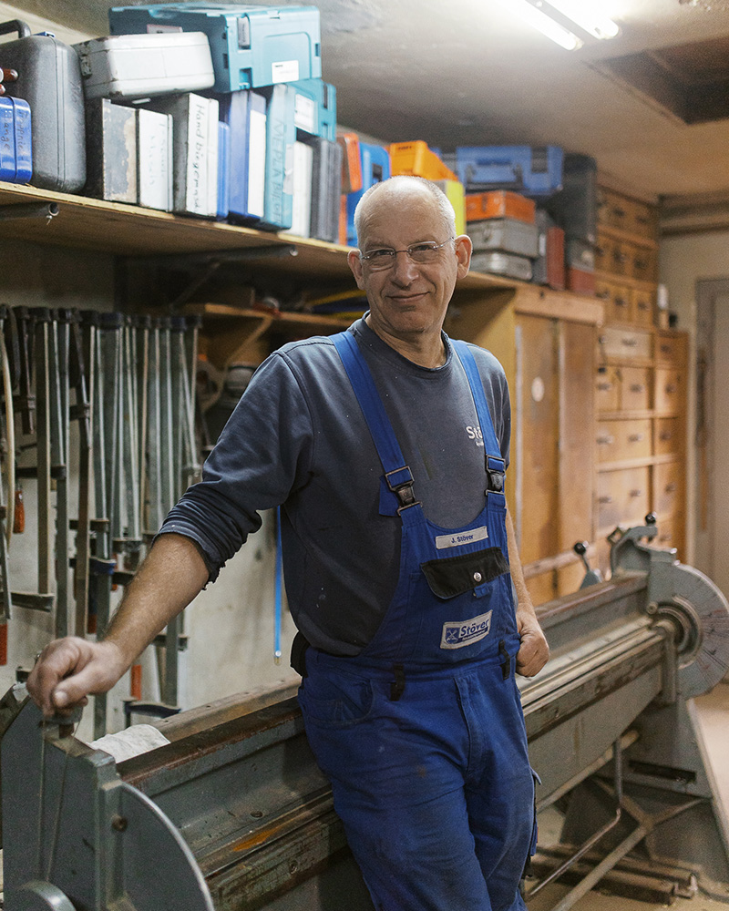 Jens Stöver, Meister und Inhaber der Bauklempnerei Stöver